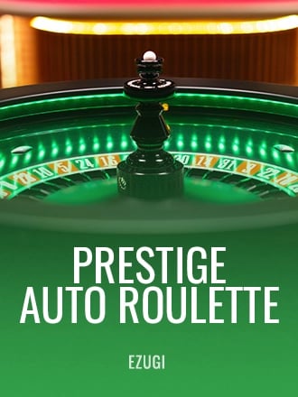 Prestige Auto Roulette, table de roulette automatique en direct